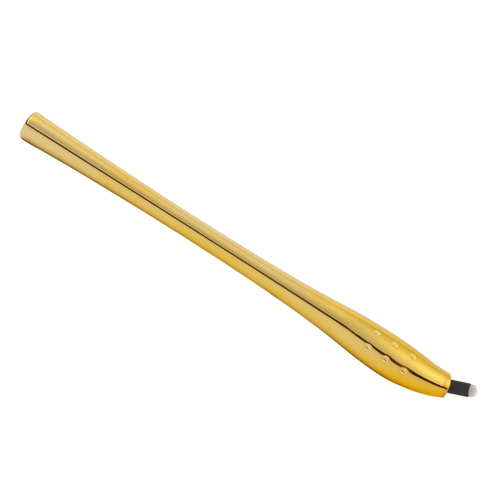 

Golden Luxury Disposable Microblading Manual Pen #12 0.25mm Hand Tool With Blister Package For Microblading Tattoo