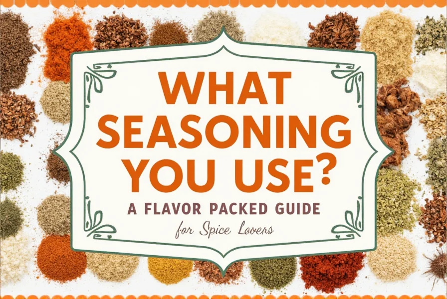 Five essential seasoning blends displayed in small bowls