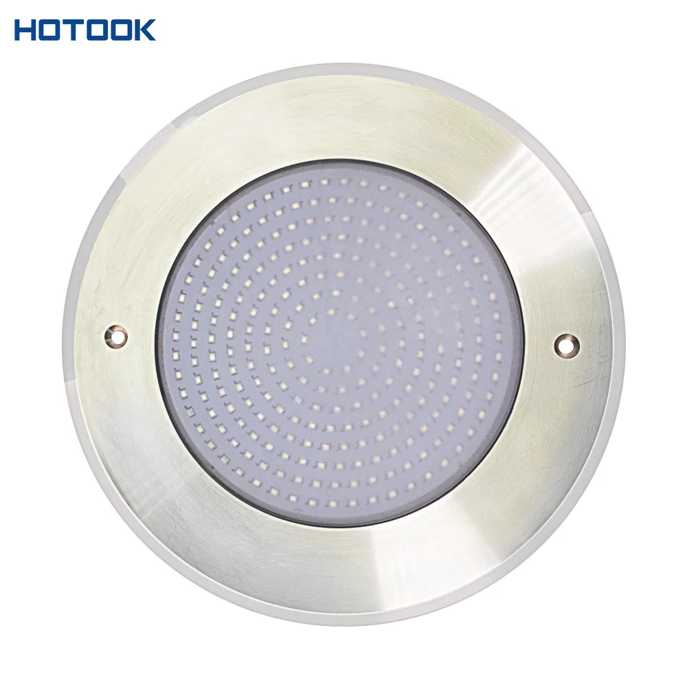 HOTOOK PATENTED Pool Light 7.5mm Super Slim DC12V RGB  Stainless steel 316L Submersible flat Panel LED Swimming Pool lamp