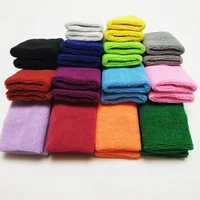 

Colorful cotton terry active sweat band head sweatbands for men cotton with custom design embroidery logo