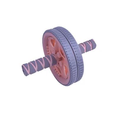 

New HigQuality Ab Roller Wheels Abdominal Roller Rueda Abdominal Muscle Exercise Wheel For Home Fitness, Pink