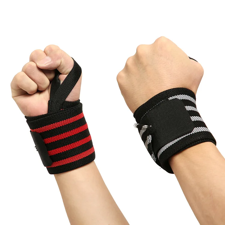 

Wholesale Winding Sports Wristband Deadlift Men And Women Fitness Wristband Weight Lifting Wrist Straps Bandage