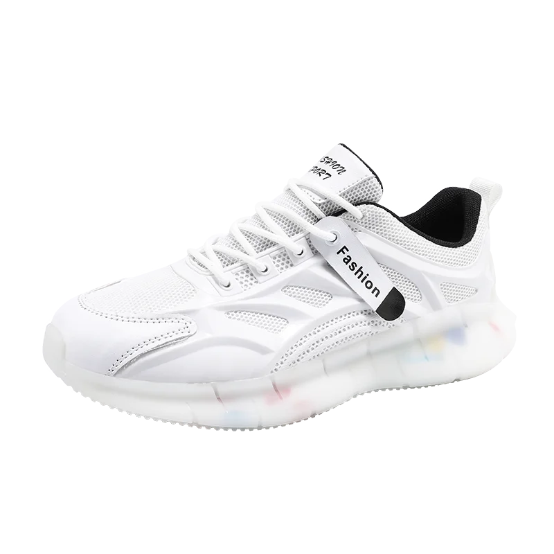 

Unique Design Hot Sale White Breathable Gym Sneakers Shoes For Men