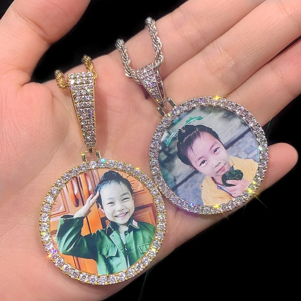 

Wholesale Custom Memory Locket Picture Necklace Pendant Jewelry Photo Necklace Jewelry