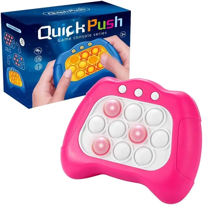 

Light Up Pop Quick Push Game Toys Pop Ball Its Breakthrough Educational Game Console Adult Quick Push Game