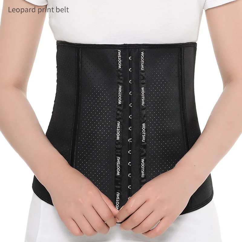 

High Quality New Private Label Double single Straps Latex Waist Trainer Corset for woman, Leopard ,grey,flower,rose red