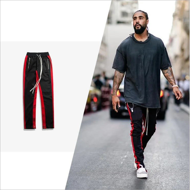 

Wholesale Bulk Retro Blank Track Pants For Men