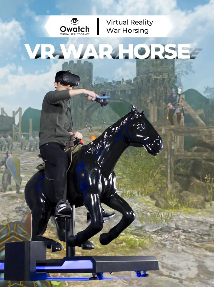 Interactive Game Experience Virtual Reality Horse Riding Vr Shooting
