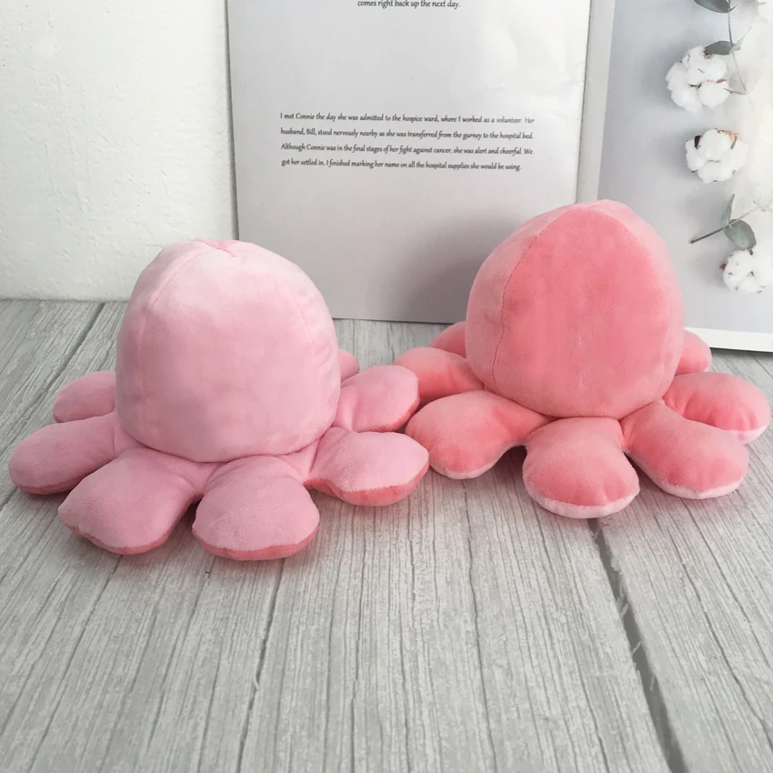 

Factory wholesale Plush Toys Double-Sided Octopus Stuffed Animals Toy For Kid Gift