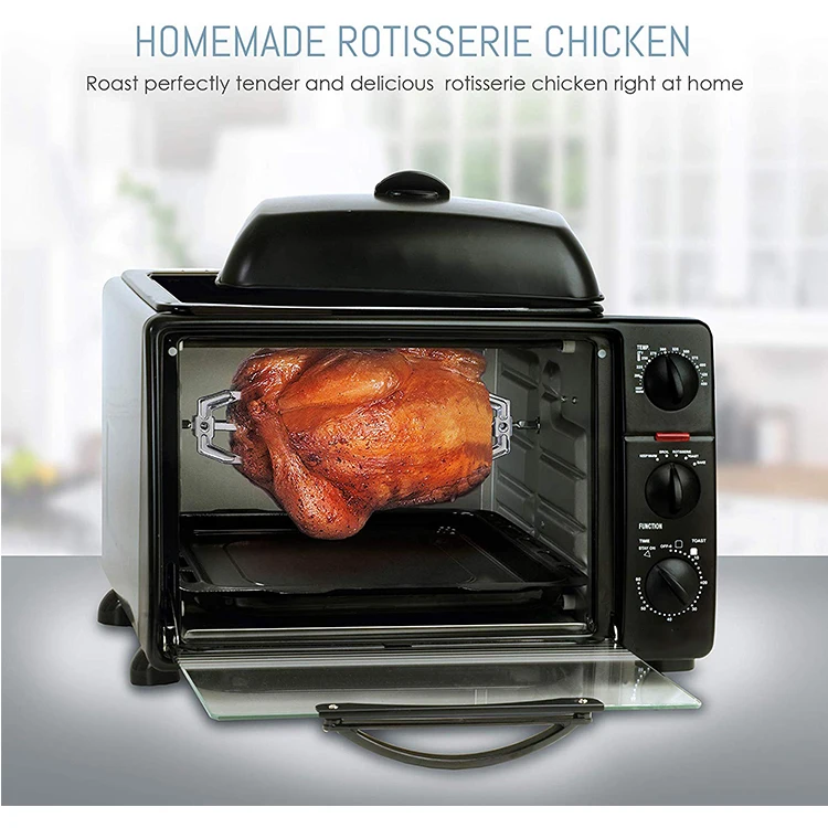 
Foshan Commercial Machinery Electric Cooker with Rotisserie Oven 