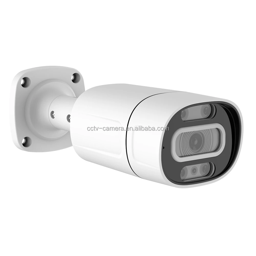 

Cheap Dual Light 4MP 2K AI Human Motion Detection Weatherproof CCTV Security Network IP Internet Bullet Camera