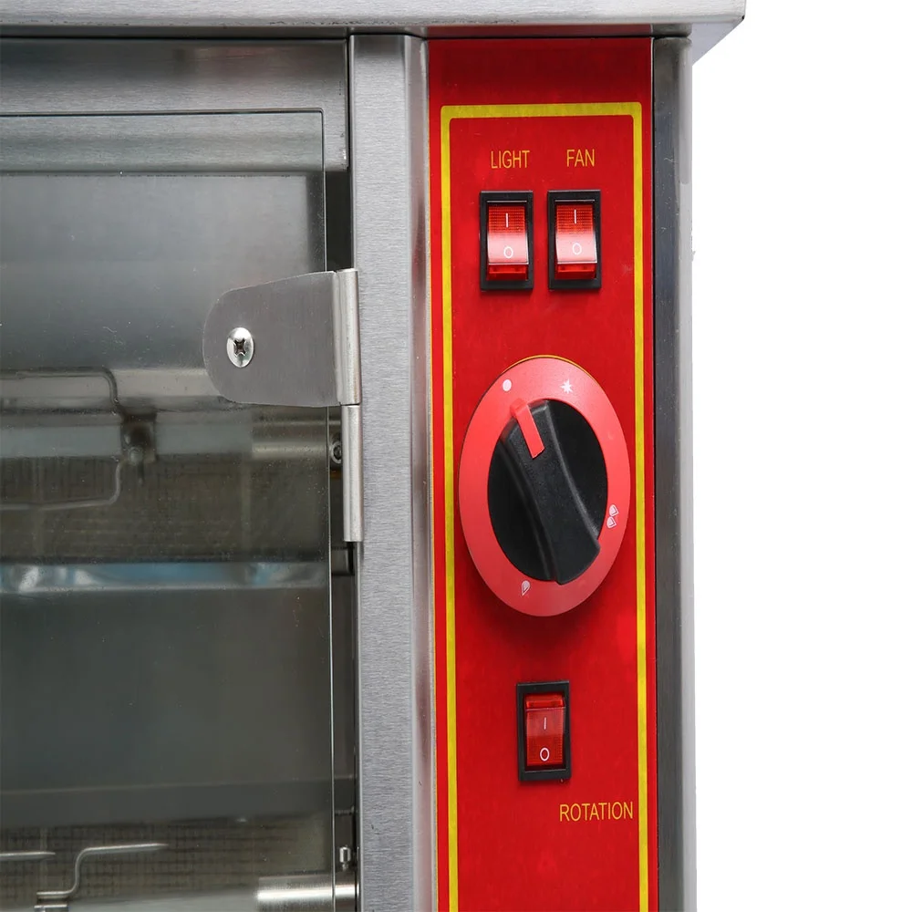 
9-rod Cooking Roast Chicken Chicken Maker Commercial Gas Chicken Rotisserie Oven For Sale 