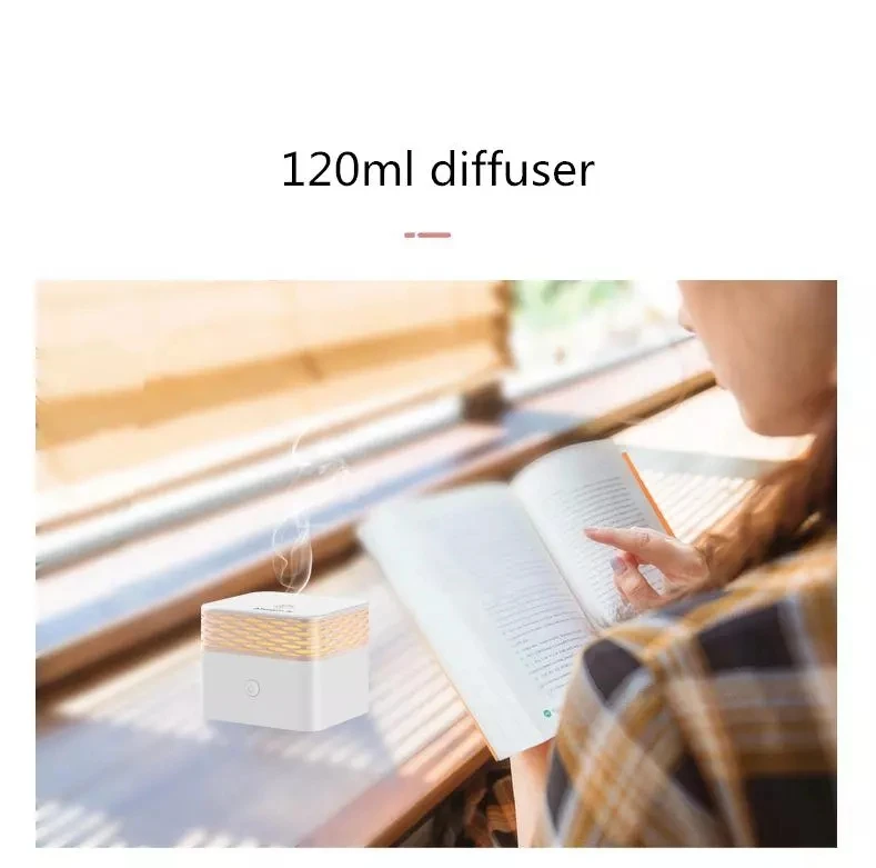 home appliances humidifier aroma diffuser plastic 120ml ultrasonic essential oil diffuser