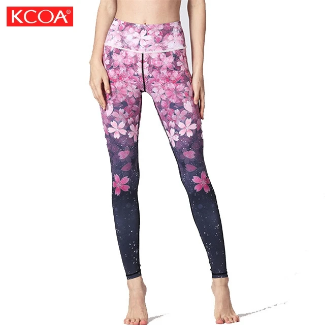 

Fashion High Waisted Elastane Sports Workout Fitness Butt Lift Women Yoga Pants, Custom or 4 colors in stock