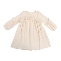

2019 Wholesale baby solid color dress children frocks designs girls kids dresses