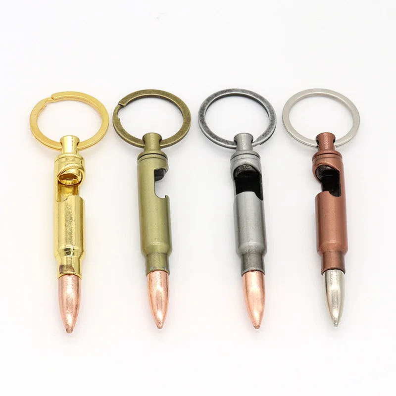 

cheap price bullet bottle opener keychain