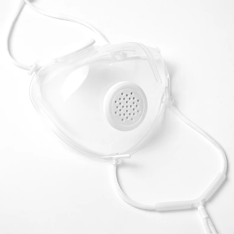 

Factory wholesale newest Dust-Prood Protector Clear Transparent Face Cover