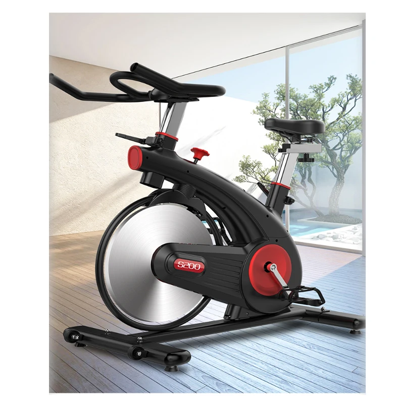 

Upright sport bike training bicycle exercise stationary bike for spinning modern design OEM, Black