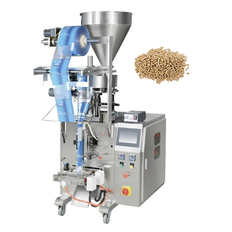 

Automatic tube filling sealing feed pellet packaging machine