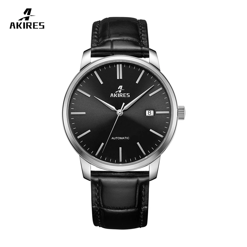 

AKIRES OEM Automatic Watch Mens Custom Luxury Wristwatch Men Watches Mechanical ETA Stainless Steel Sapphire Crystal 40mm