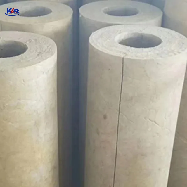 
Rock wool board/rock wool blanket/rock wool pipe is used for industrial kiln pipe insulation 