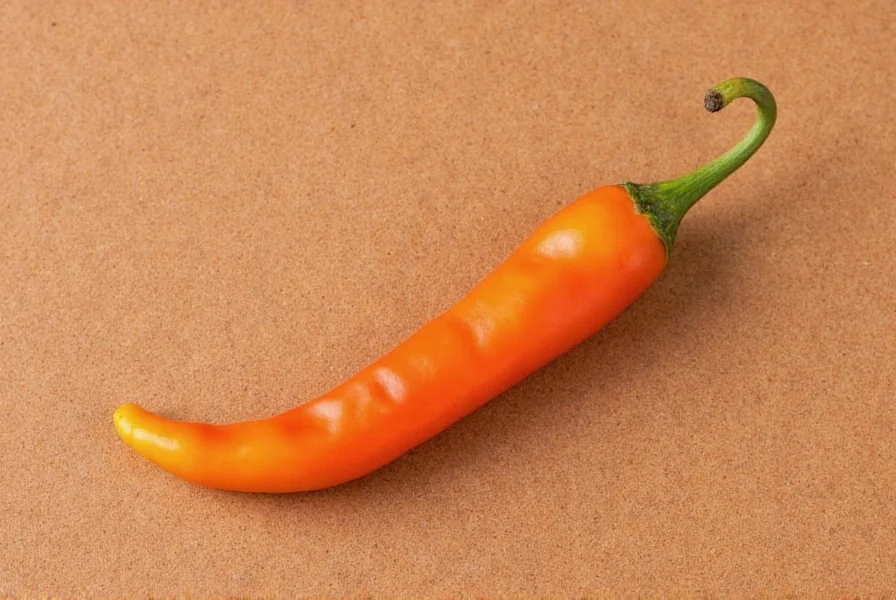 Ancho pepper with Scoville rating