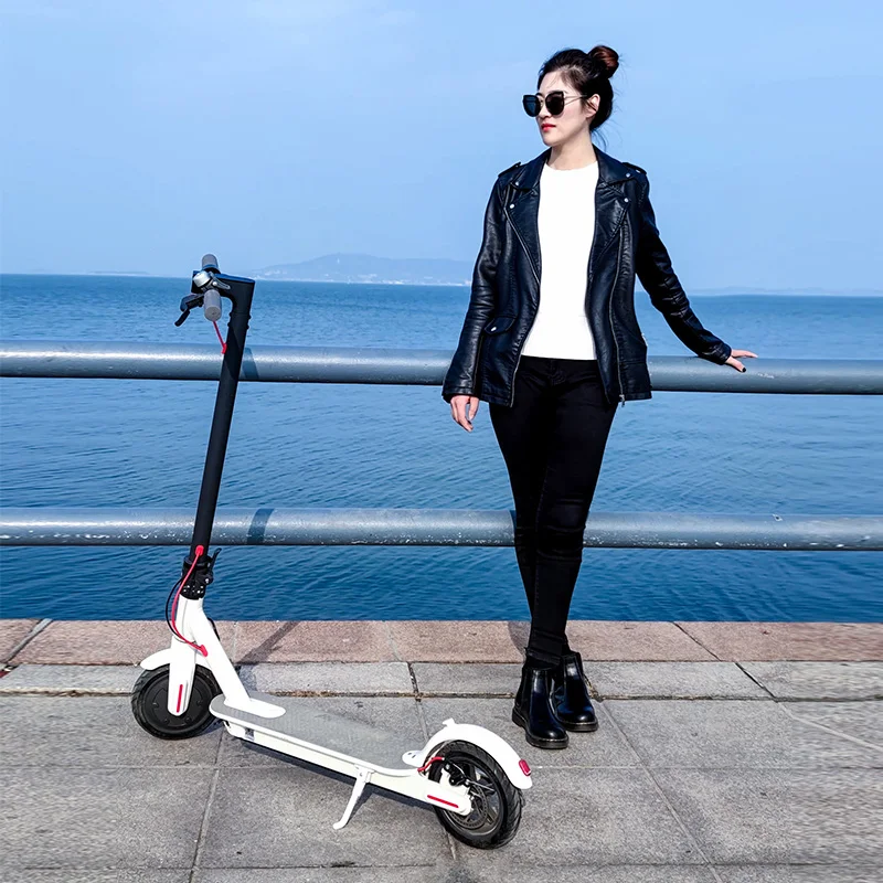 

Copy version 350W 36V Long Range E-Scooter Urban Commuter Aluminum Alloy High Speed Portable Adult Waterproof Electric Scooter, Black