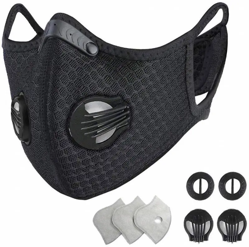 

Cuatom Logo cycling face mask bresthable bike half face With Good quality
