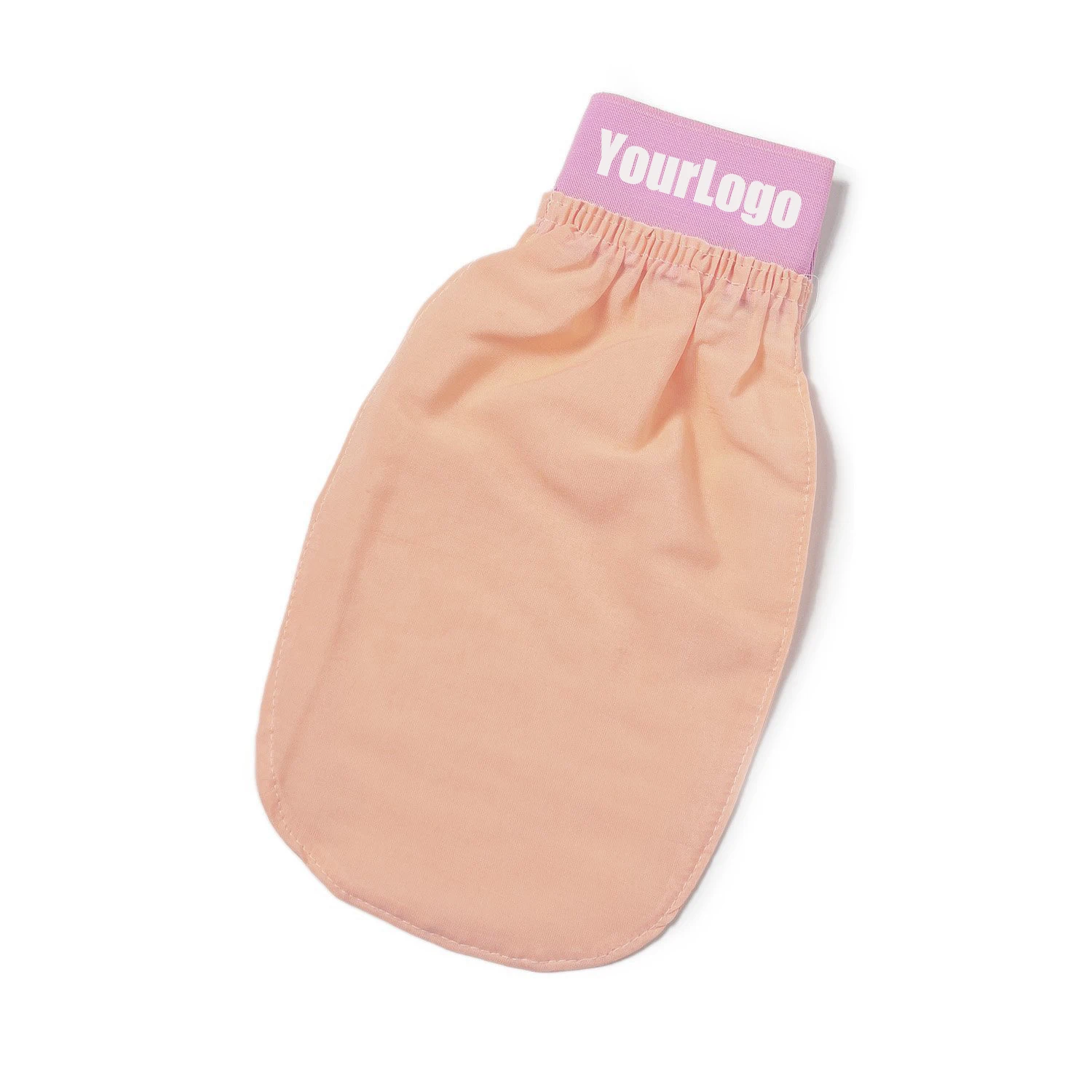 

Wholesale Custom Turkish Silk Exfoliating Mitt 100% Raw Silk Exfoliating Bath Gloves, Customized color