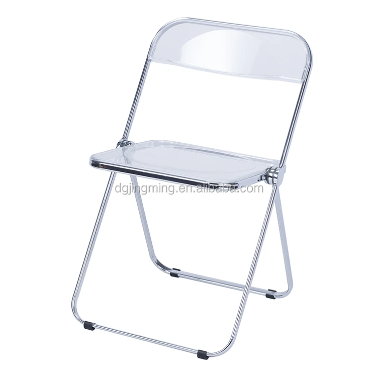
Hot sales transparent PC plastic folding chair 