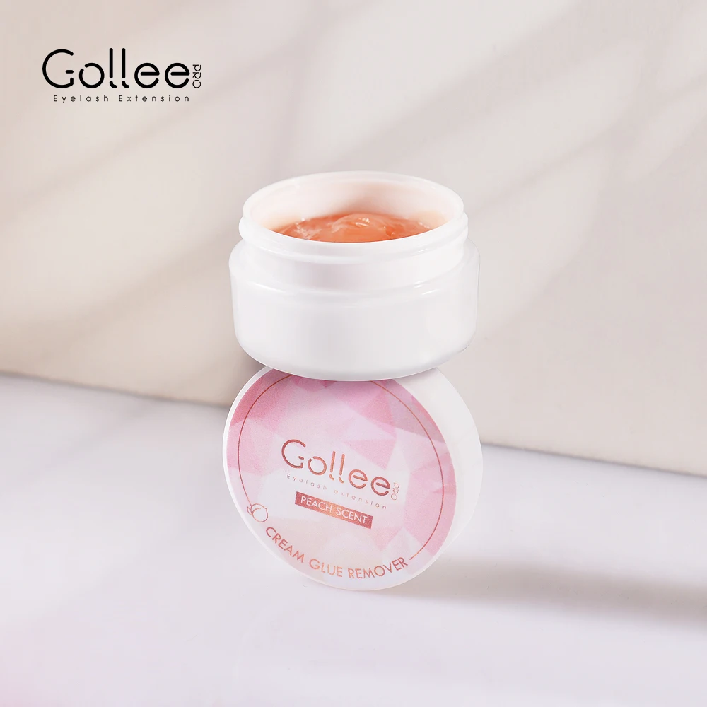 

Gollee Japan eyelash glue cream remover 15g private label lash glue eyelash extension remover cream oil gel adhesive remover