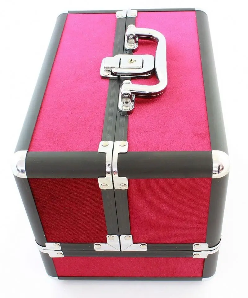 

aluminum train cosmetic case H0Q7k plastic tray makeup case