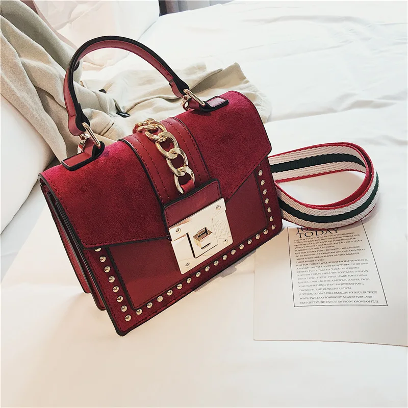 

2020 Luxury women handbags designer rivet crossbody small purse messenger shoulder ladies hand bag, 4 colors
