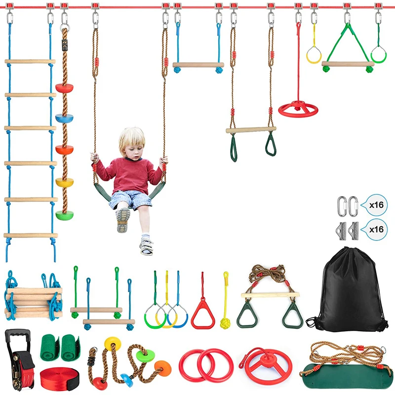 

Children Outdoor Playground Climbing Equipment Set, Various