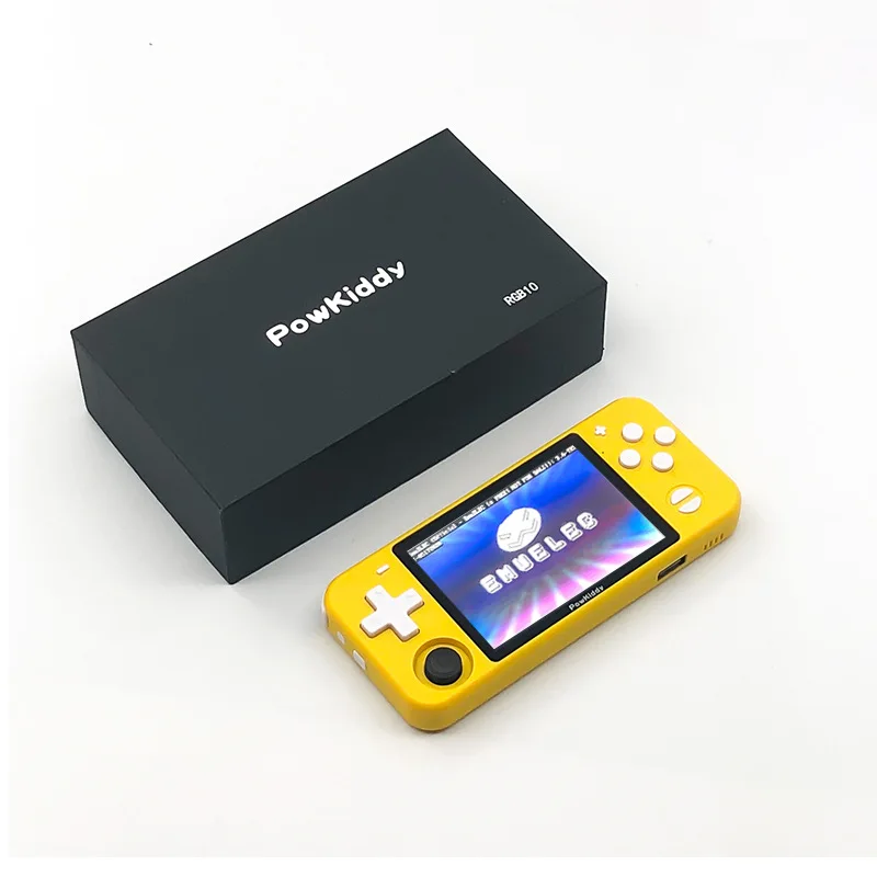 

3D Rocker Handheld Game Console RGB10 Retro Game Player Support PS/MD/NEOGEO/GBA/N64, Optional