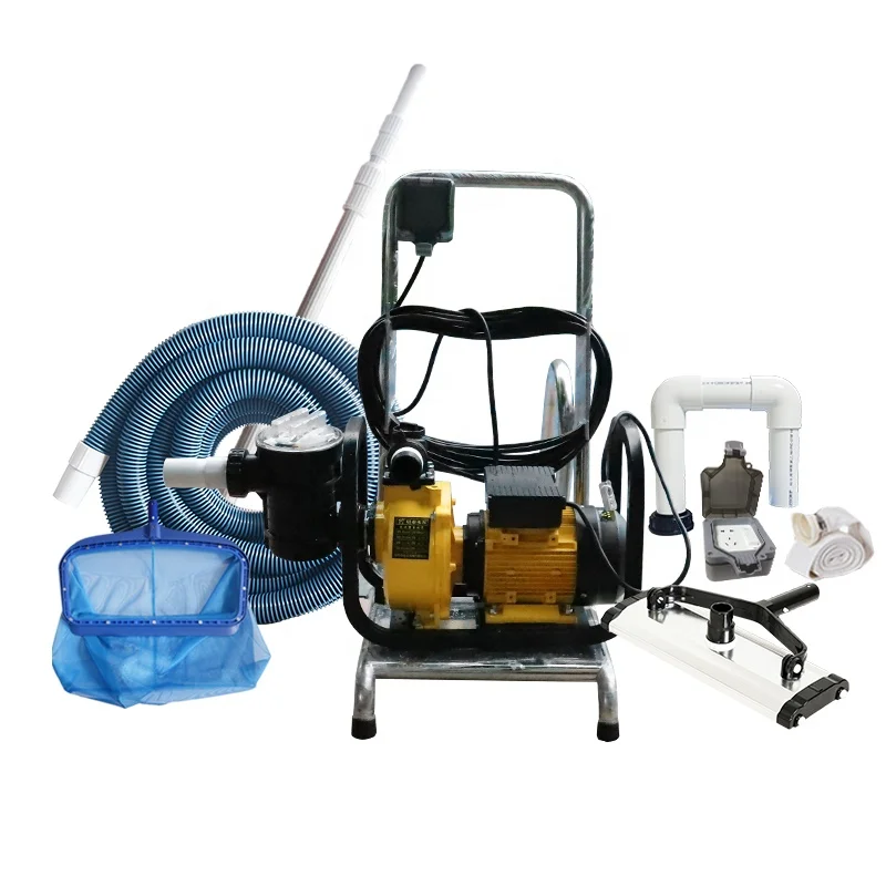 Robot Pool Automatic Vacuum Cleaner Koi Fish Pond Vacuum Cleaner & Dirt Collector Bag Kit 8500 L