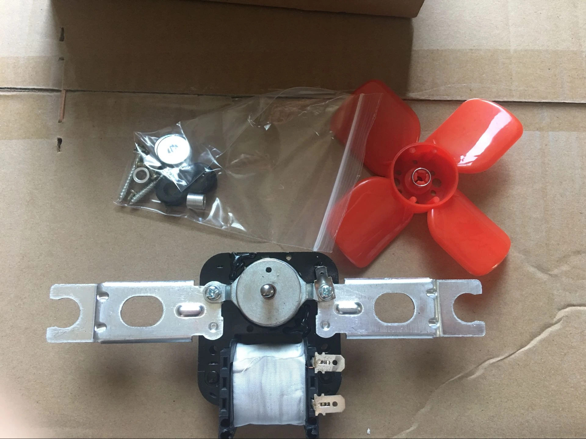 Freezer Evaporator Fan Motor Kit for Frigidaire Refrigerator 