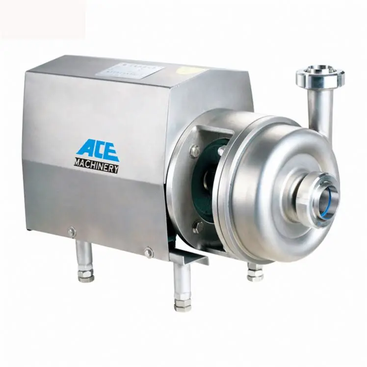 

New Design Sanitary Stainless Steel 15 Kw Centrifugal Pump For Food