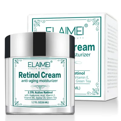 

ELAIMEI Retinol Facial Cream Moisturizing Refreshing Firming Facial Treatment 50m K1