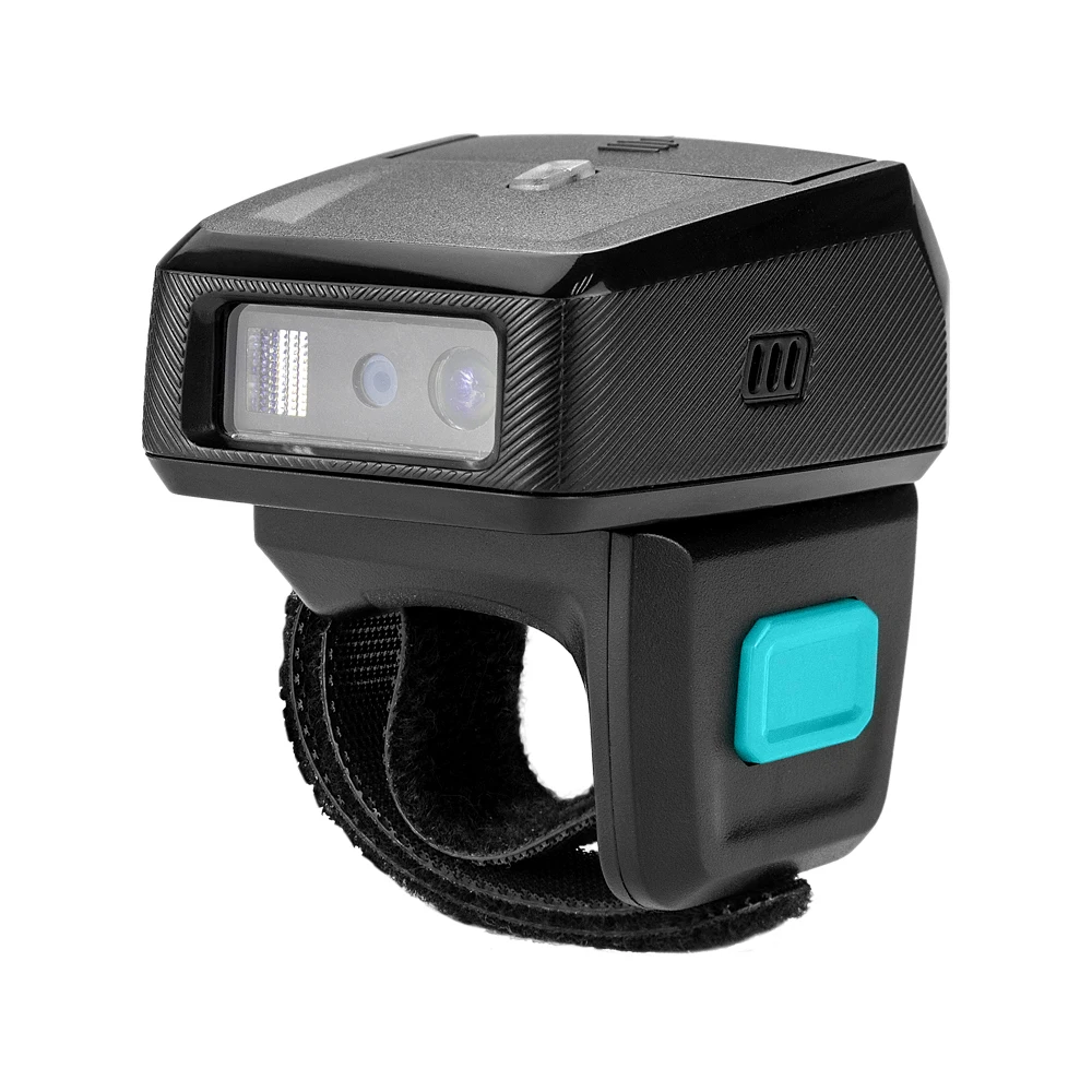 

Mini Wearable BT 1D 2D Qr Code Wireless Barcode Scanner For Logistics