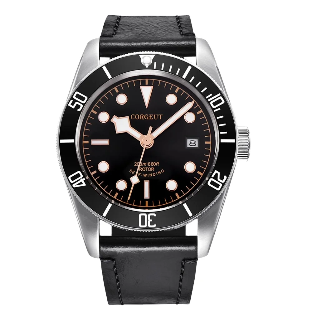 

Corgeut 41Mm Sapphire Waterproof Mechanical Automatic Men Wrist Watches