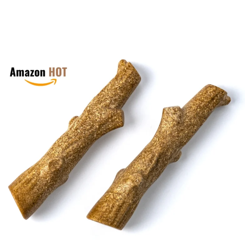 

Pet Toy Funy Cleaning Teeth Training Molar Antlers Bite Dog Wood Chewing Stick