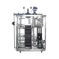 
200 500 1000 5000 Liter UHT Milk Pasteurizer Plate uht sterilizer sterilizing equipment 