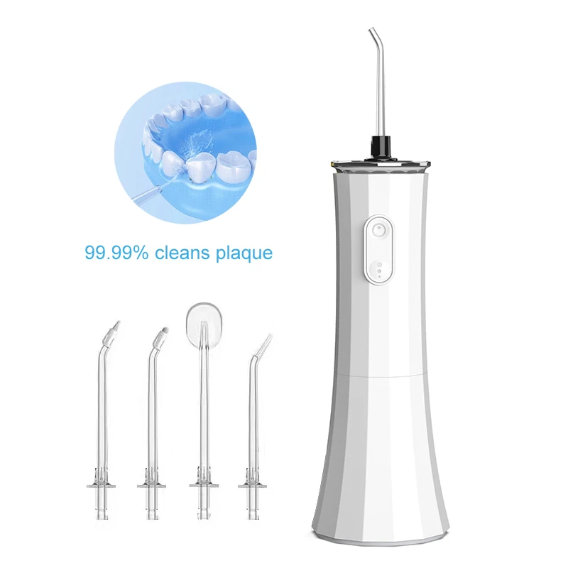 

LULA New Product 2023 Cordless Portable Teeth Cleaning Oral Irrigator Dental Flosser 4 Jet Dental Water Flosser