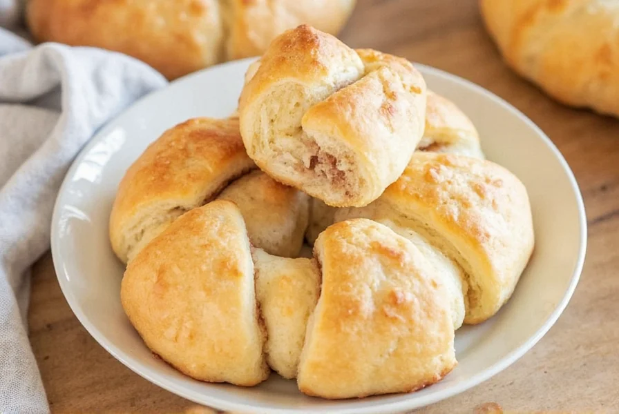 cinnamon rolls made with crescent rolls