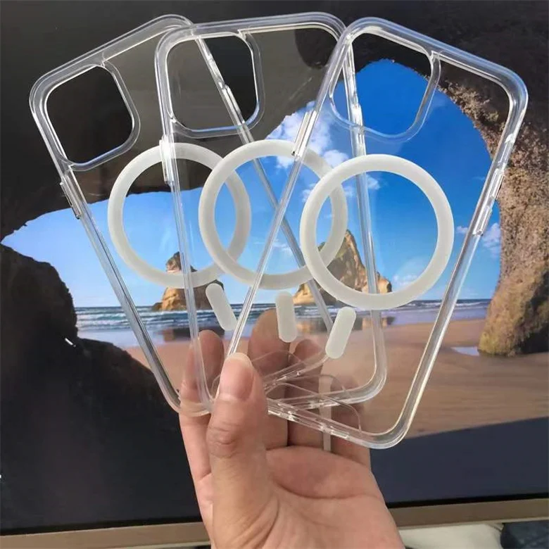 

High Quality New Arrival Clear Case With Magsafe For Iphone 12 Pro, Transparent