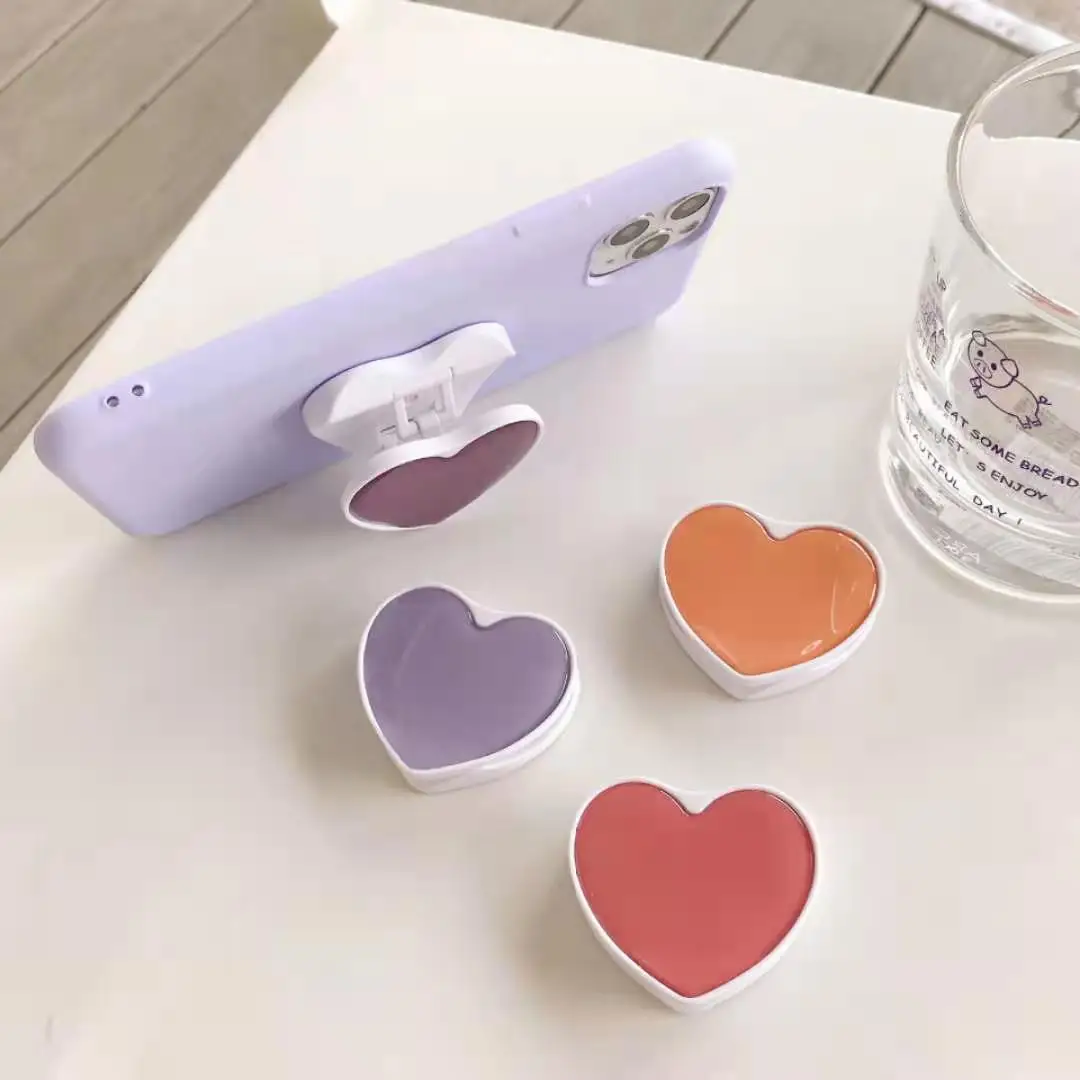 

Wholesale Epoxy Acrylic Eject Mobile Phone Holder With Cute Design Phone Socket Custom Logo For Cell Phone Grip