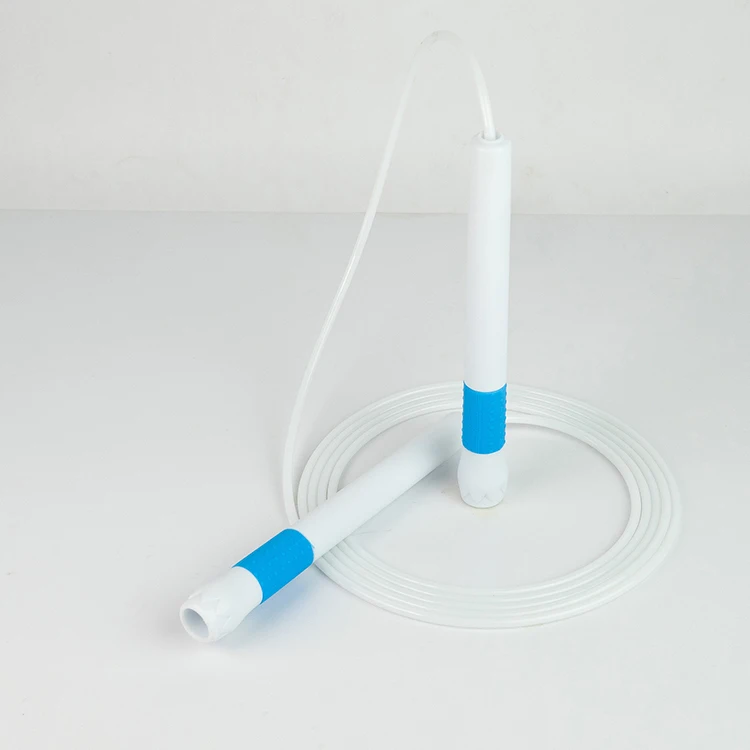 

Reasonable price plastic handle skipping rope pvc wire jump rope, Customized color