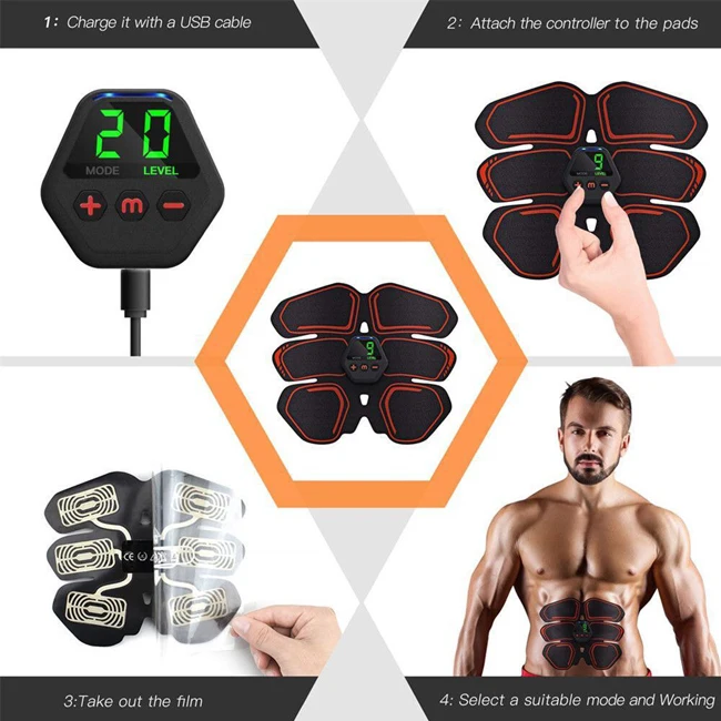 fitness abdominal pad-1