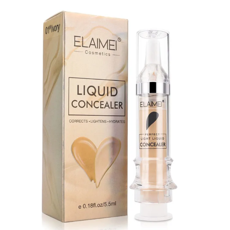 

Needle repair concealer liquid skin corrector pen perfect coverage cover spots dark circle modify skin tone 2 colors